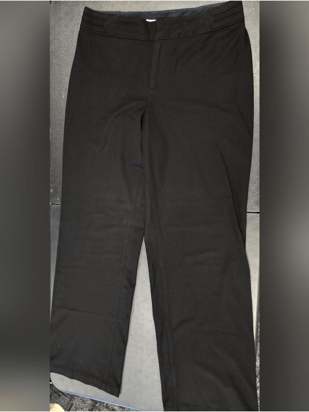 Nine West Black Ladies Sz 10 Wide-Leg Pants
